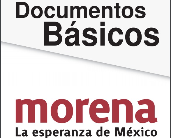 Documentos básicos de MORENA | SNEFyCP Morena